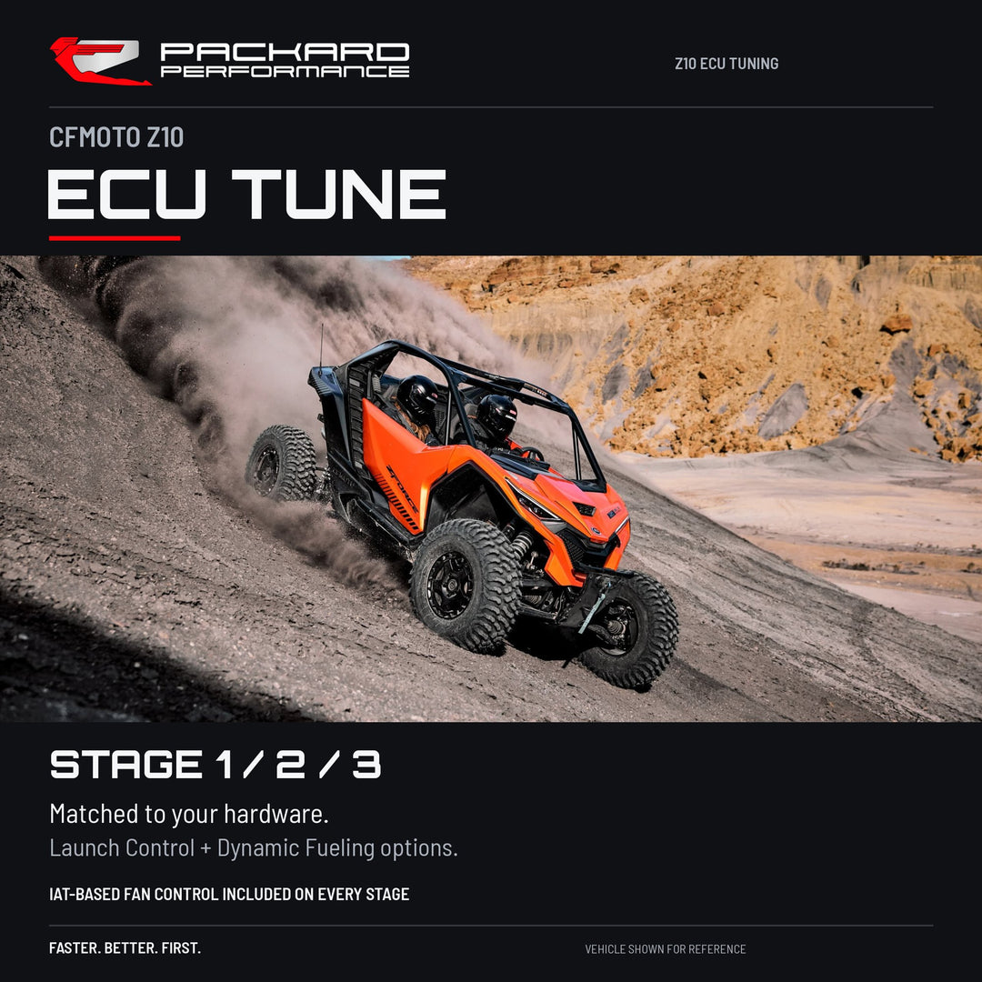 CFMOTO Z10 ECU Tune — Stage 1, 2 and 3 by Packard Performance