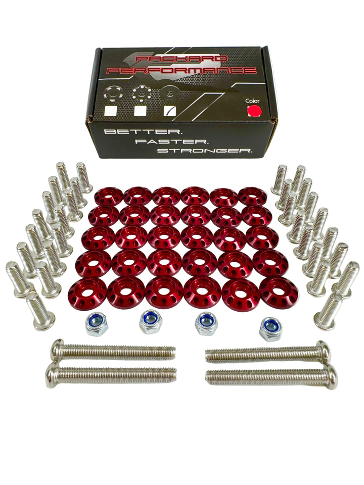 Packard Performance Billet Fender washers V3 30pcs