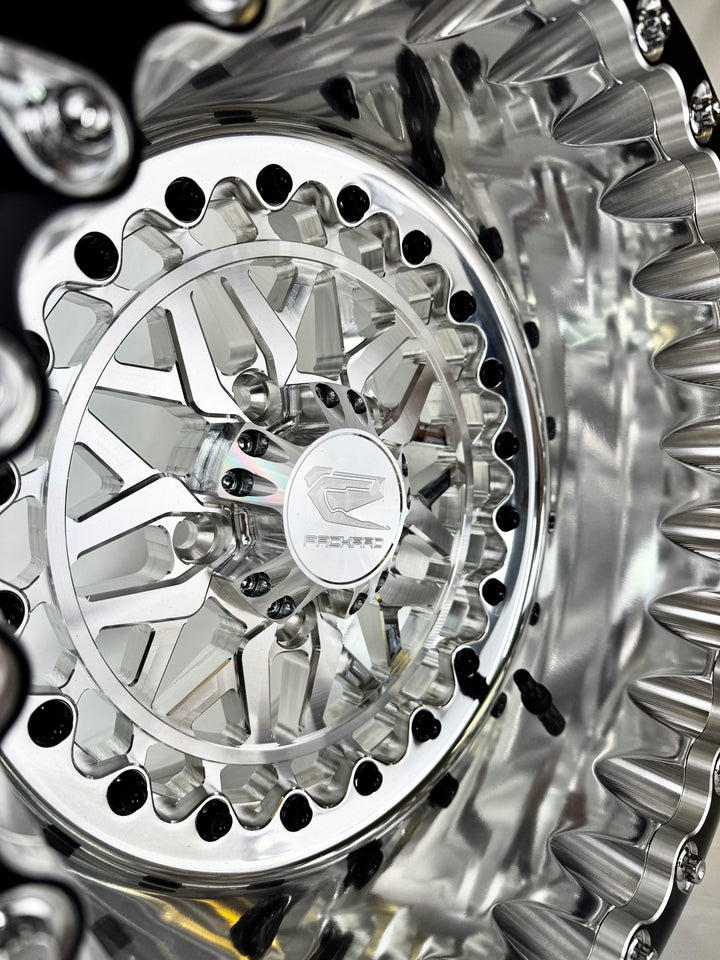 Apollo - FF Forged Polished Beadlock - Silver RZR Pro R 5x4.5