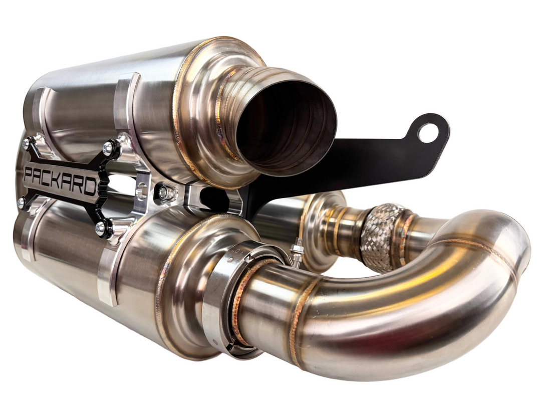 Packard Performance 3" Slip on Exhaust for Polaris RZR Pro R