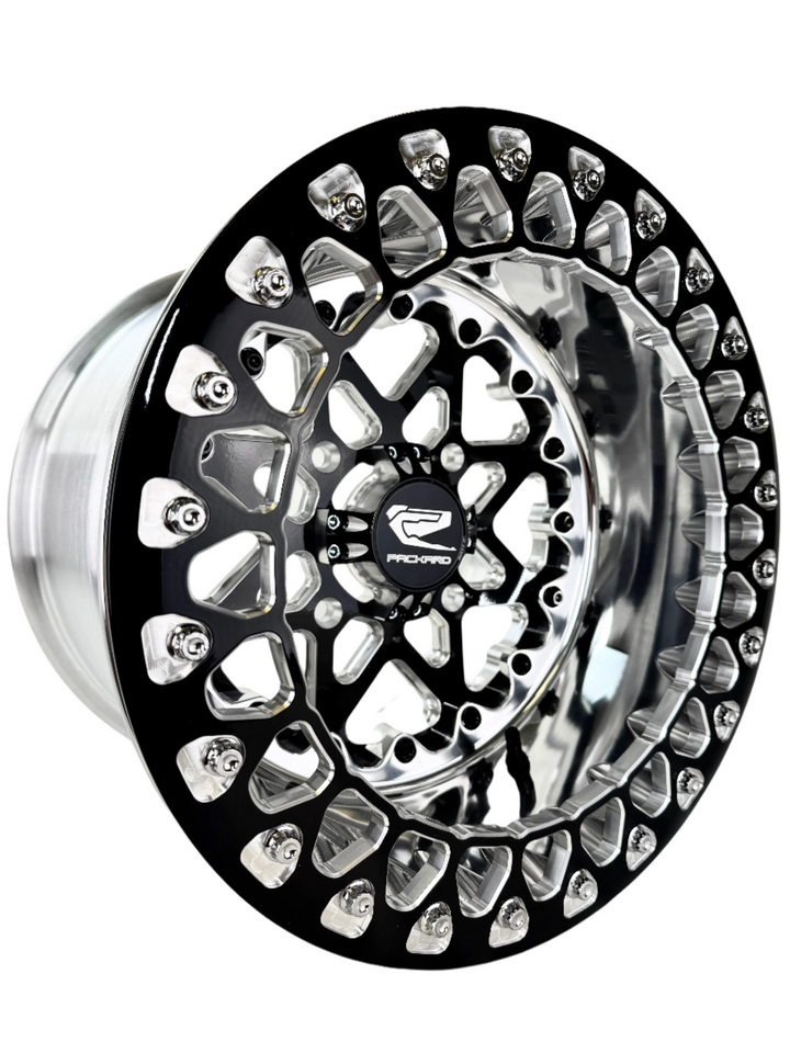 V2 Super Star - FF Forged Polished Beadlock - Gloss Black