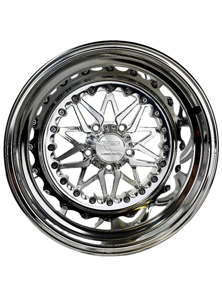 Impact 2.0 - FF Forged Polished Silver RZR PRO R 5X4.5