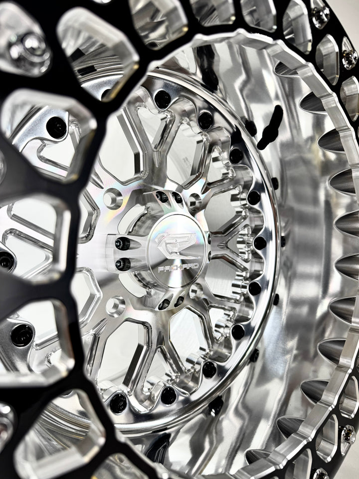 Wishbone - FF Forged Polished Beadlock - Silver