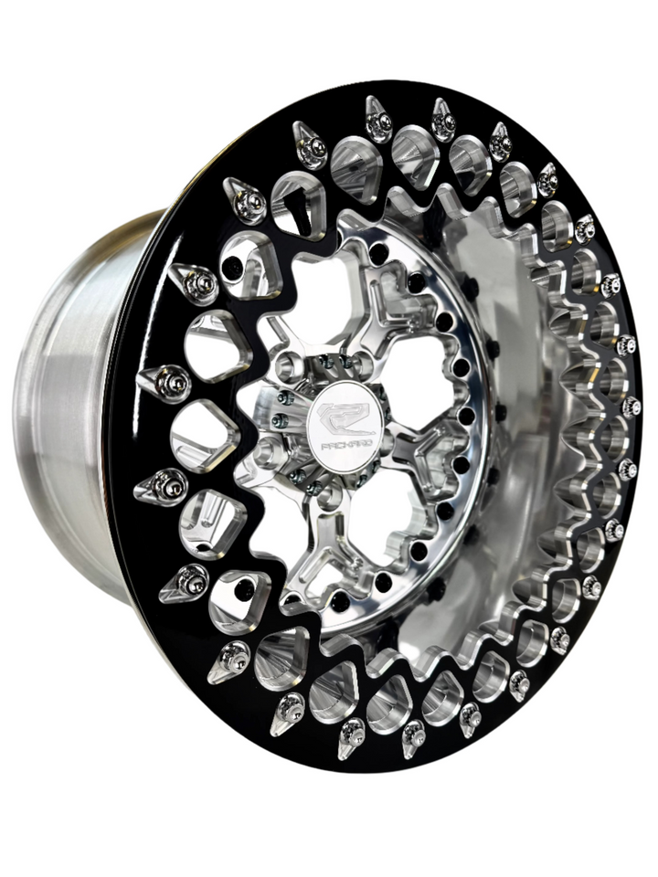 Pro 5 - FF Forged Polished Beadlock - Silver RZR Pro R 5x4.5
