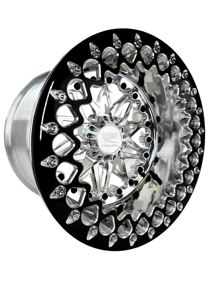 Impact - FF Forged Polished Beadlock - Silver RZR Pro R 5x4.5