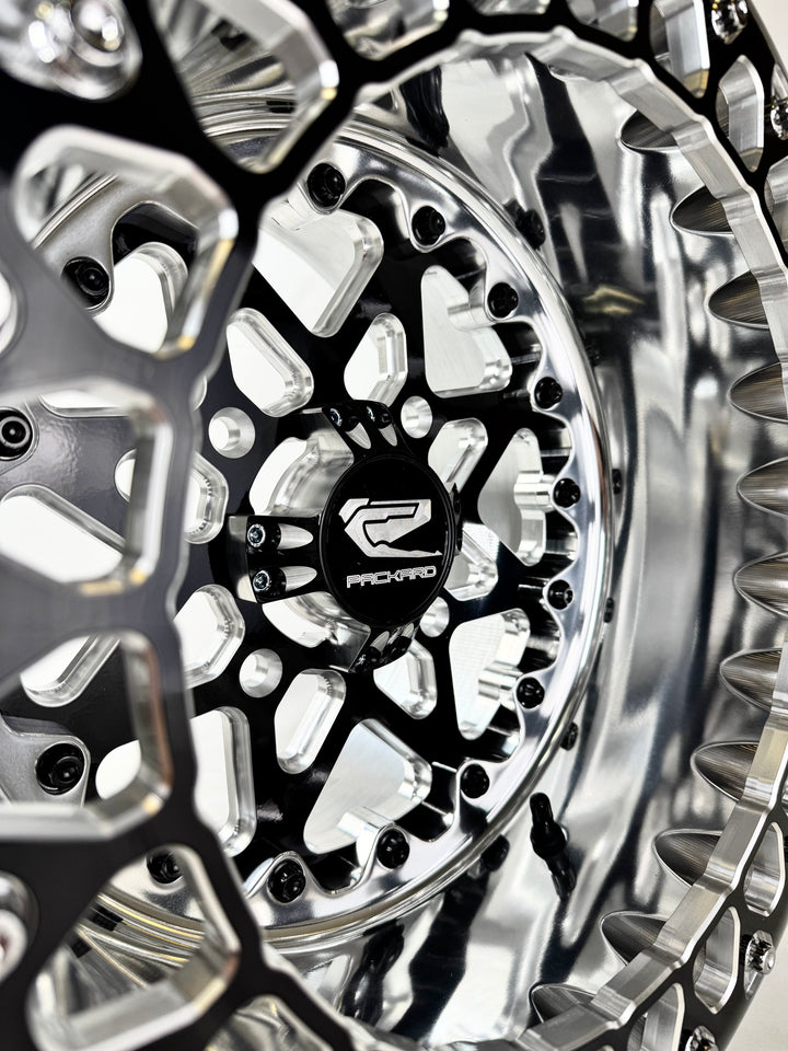 V2 Super Star - FF Forged Polished Beadlock - Gloss Black