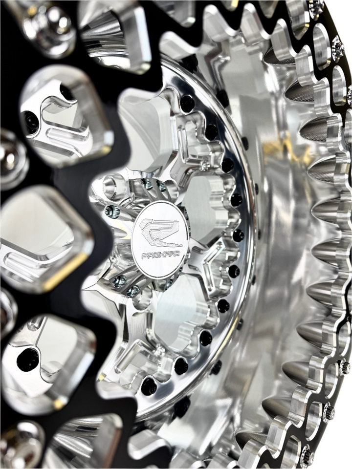 Pro 5 - FF Forged Polished Beadlock - Silver RZR Pro R 5x4.5