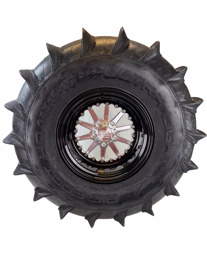 Big Foot HO Paddle Tires Comp Cut By Treadcuts - Packard Performance