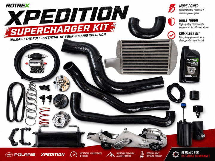 Polaris Xpedition Intercooled Supercharger Kit