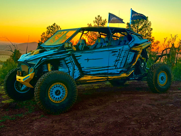 Marshin Whips V2 Black Out LED Whip Set