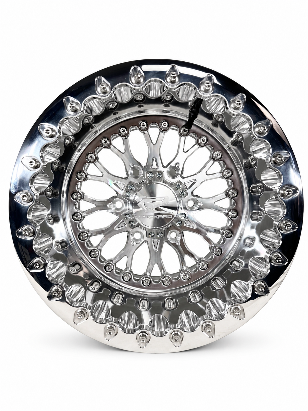 Wishbone X - FF Forged Polished Beadlock - Silver Maverick R 6x139.7
