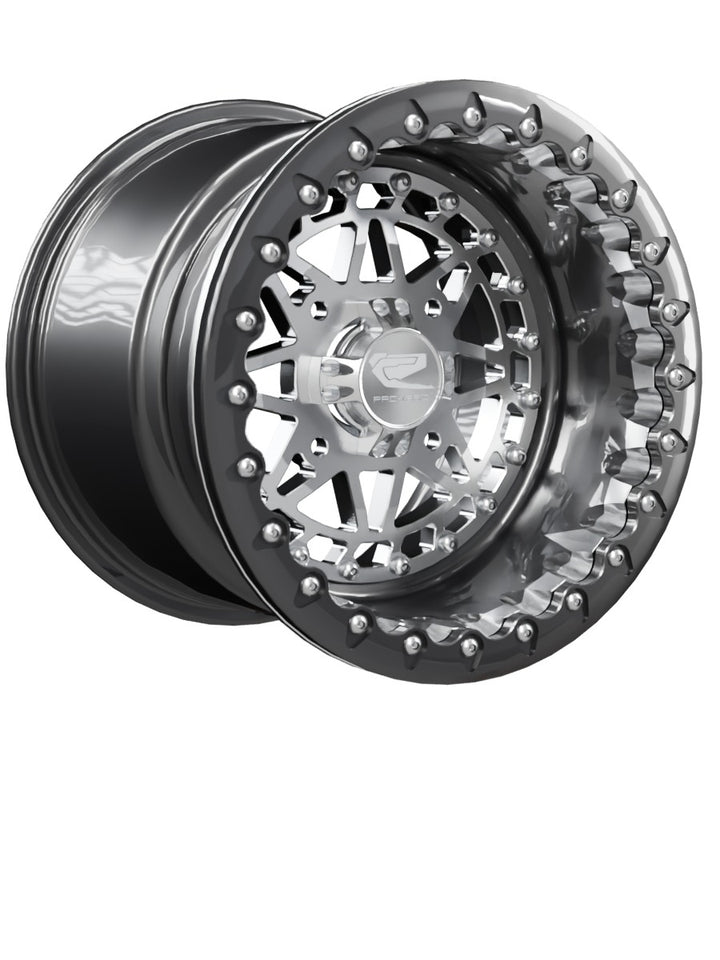 Apollo - FF Forged Beadlock - Silver - 15x11 | 4x136 / Gloss Black V.1