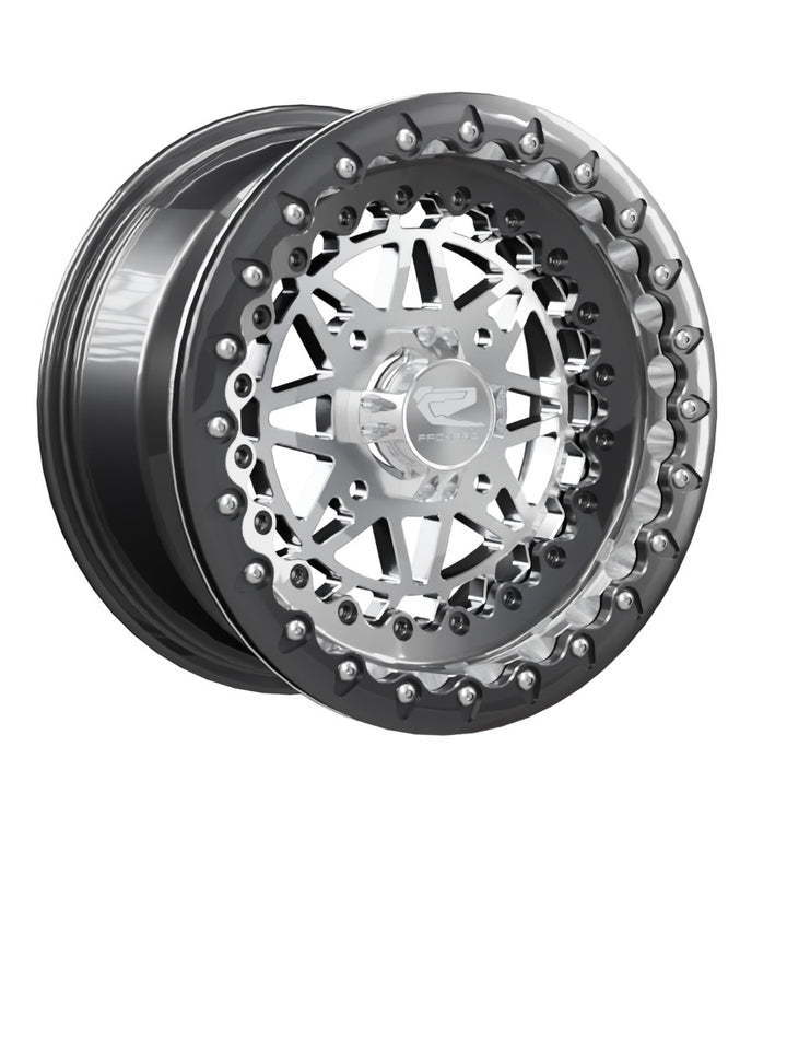 Apollo - FF Forged Beadlock - Silver - 15x7 | 4x136 / Gloss Black V.1