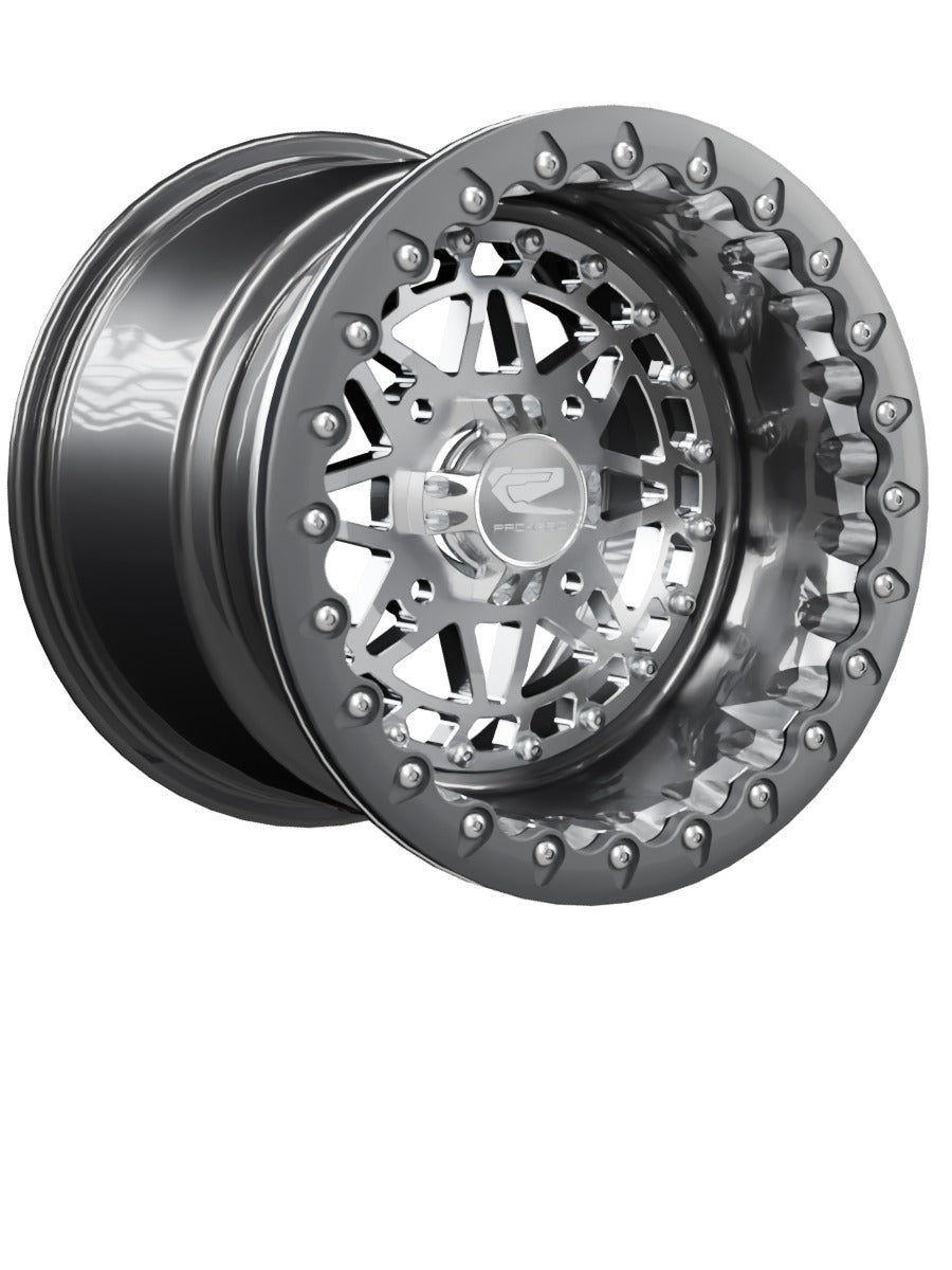 Apollo - FF Forged Beadlock - Silver - 15x11 | 4x136 / Satin Black V.1