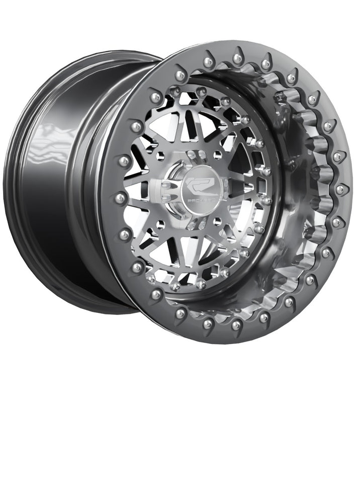 Apollo - FF Forged Beadlock - Silver - 15x11 | 4x136 / Satin Black V.1