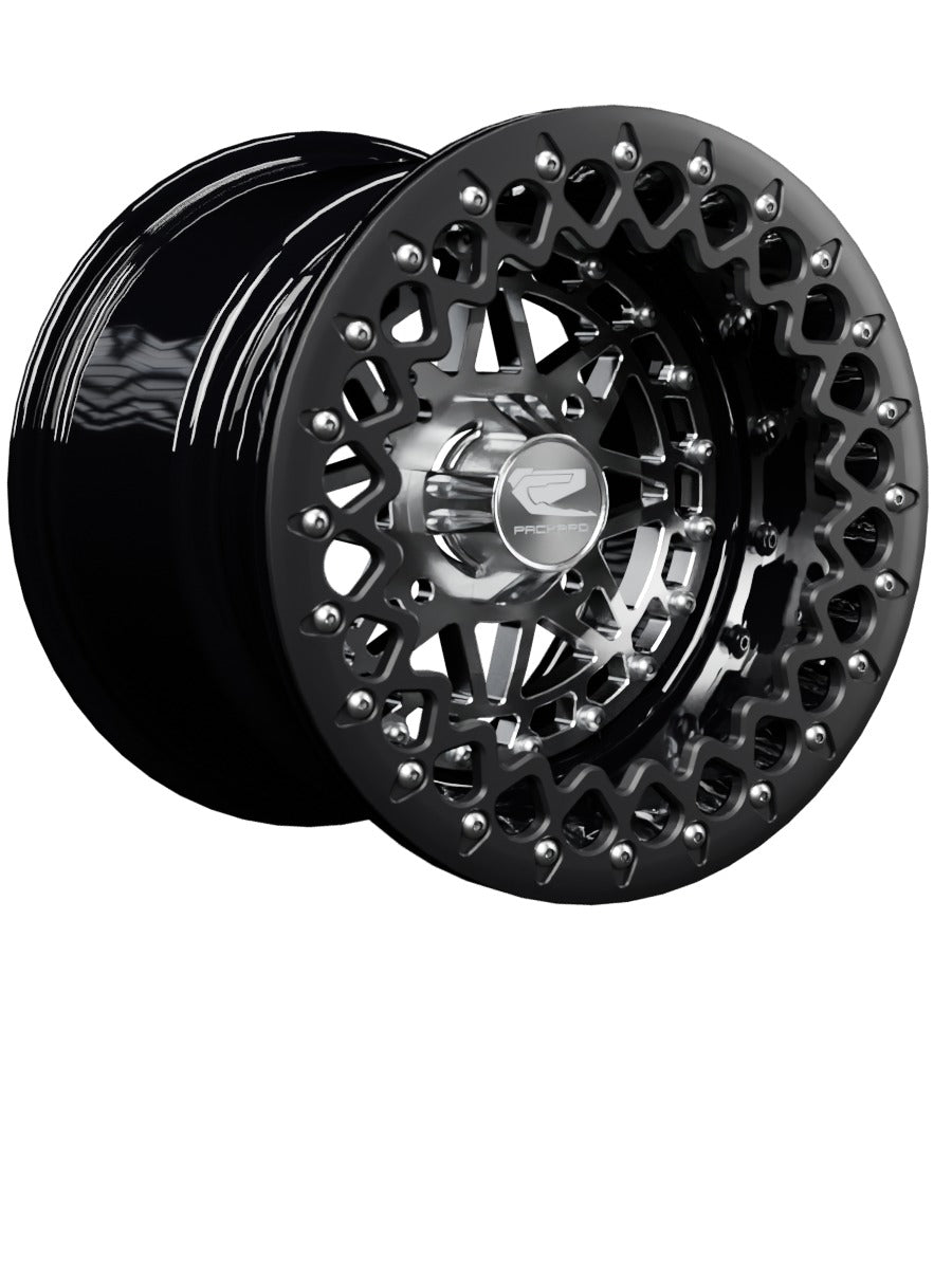 Apollo - FF Forged Beadlock - Silver - 15x11 | 4x136 / Satin Black V.2 / Spinner cap