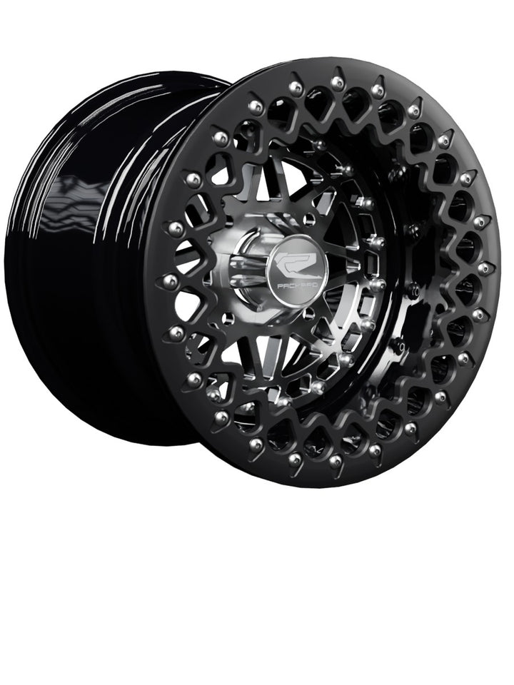 Apollo - FF Forged Beadlock - Silver - 15x11 | 4x136 / Satin Black V.2 / Spinner cap