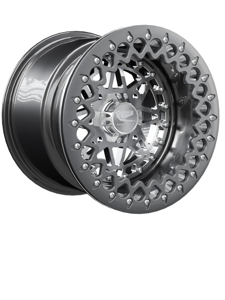 Apollo - FF Forged Beadlock - Silver - 15x11 | 4x136 / Satin Black V.2