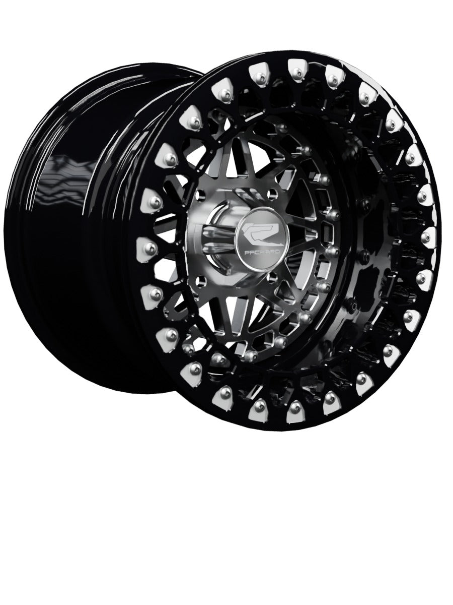 Apollo - FF Forged Beadlock - Silver - 15x11 | 4x136 / Contrast Machined V.3 / Spinner cap