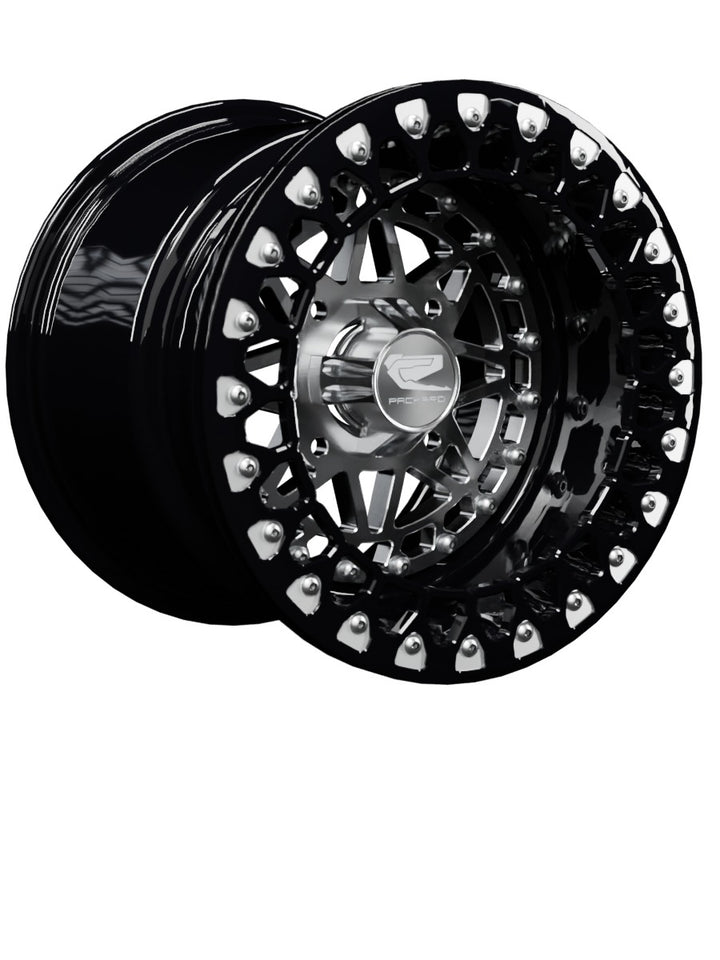 Apollo - FF Forged Beadlock - Silver - 15x11 | 4x136 / Contrast Machined V.3 / Spinner cap