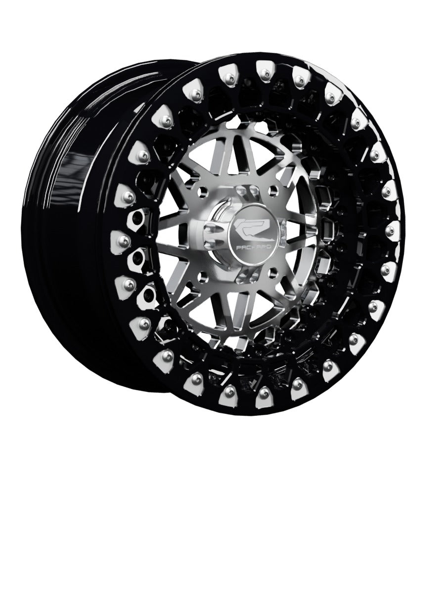 Apollo - FF Forged Beadlock - Silver - 15x7 | 4x136 / Contrast Machined V.3