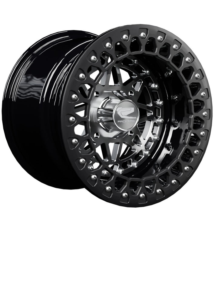 Apollo - FF Forged Beadlock - Silver - 15x11 | 4x136 / Satin Black V.3 / Spinner cap