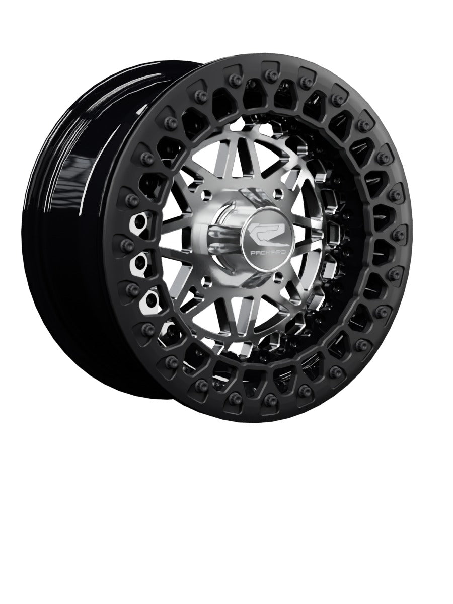 Apollo - FF Forged Beadlock - Silver - 15x7 | 4x136 / Satin Black V.3 / Spinner cap