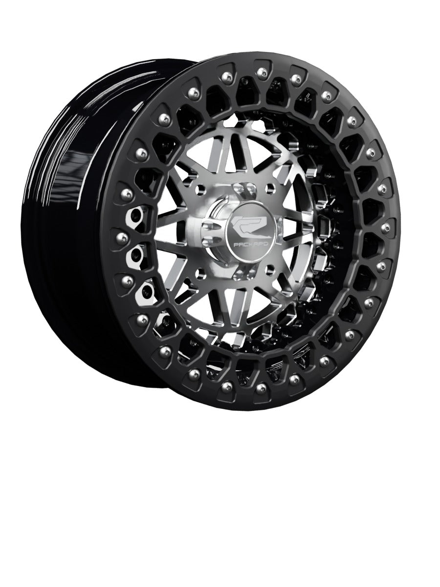 Apollo - FF Forged Beadlock - Silver - 15x7 | 4x136 / Satin Black V.3