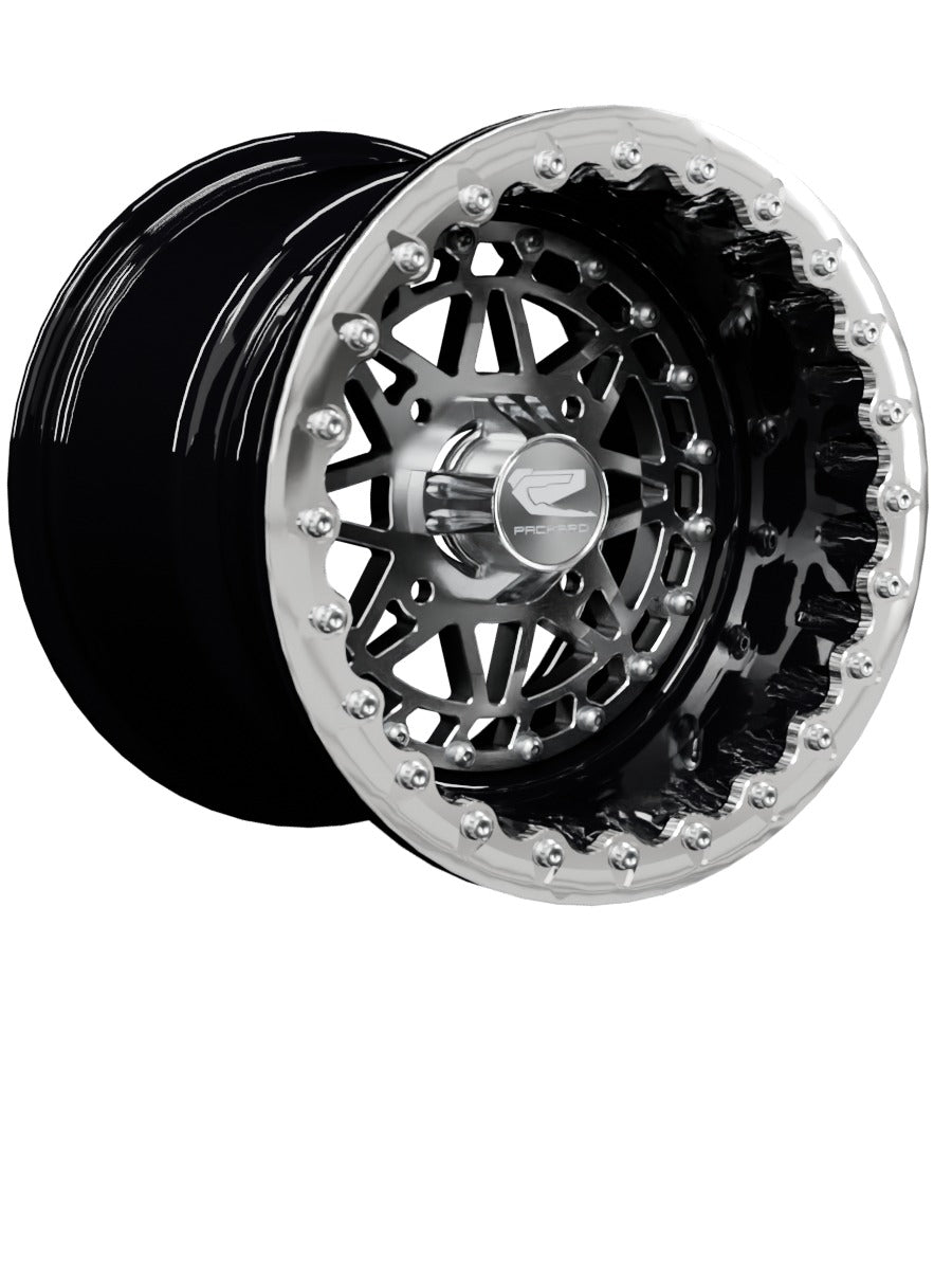 Apollo - FF Forged Beadlock - Silver - 15x11 | 4x136 / Polished V.1 / Spinner cap