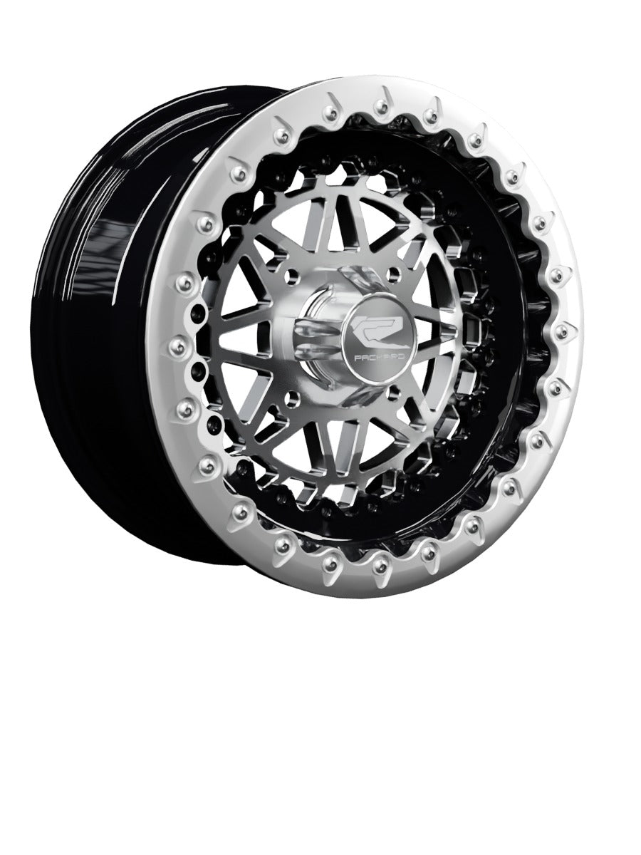 Apollo - FF Forged Beadlock - Silver - 15x7 | 4x136 / Polished V.1 / Spinner cap