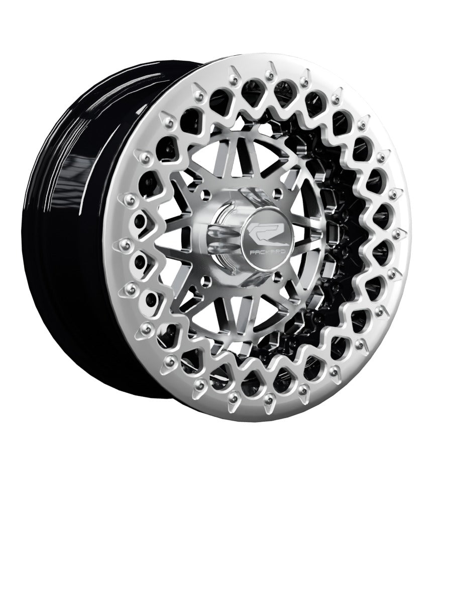 Apollo - FF Forged Beadlock - Silver - 15x7 | 4x136 / Polished V.2 / Spinner cap