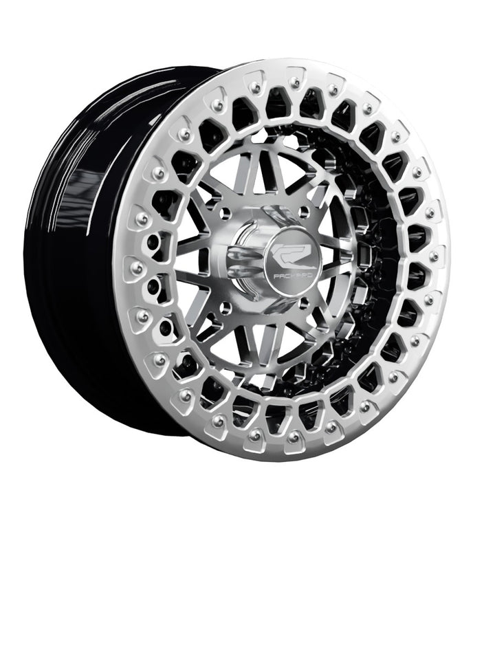 Apollo - FF Forged Beadlock - Silver - 15x7 | 4x136 / Polished V.3 / Spinner cap