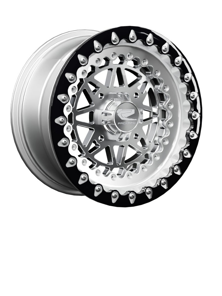 Apollo - FF Forged Polished Beadlock - Silver - 15x7 | 4x136 / Contrast Machined V.1