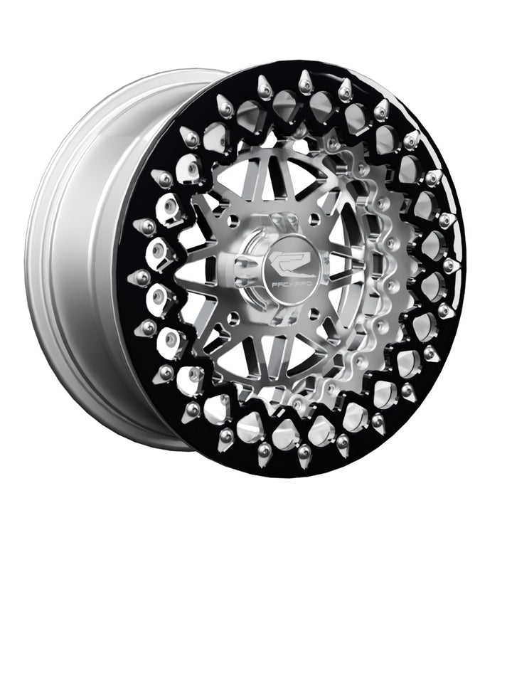 Apollo - FF Forged Polished Beadlock - Silver - 15x7 | 4x136 / Contrast Machined V.2