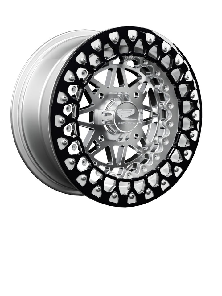 Apollo - FF Forged Polished Beadlock - Silver - 15x7 | 4x136 / Contrast Machined V.3