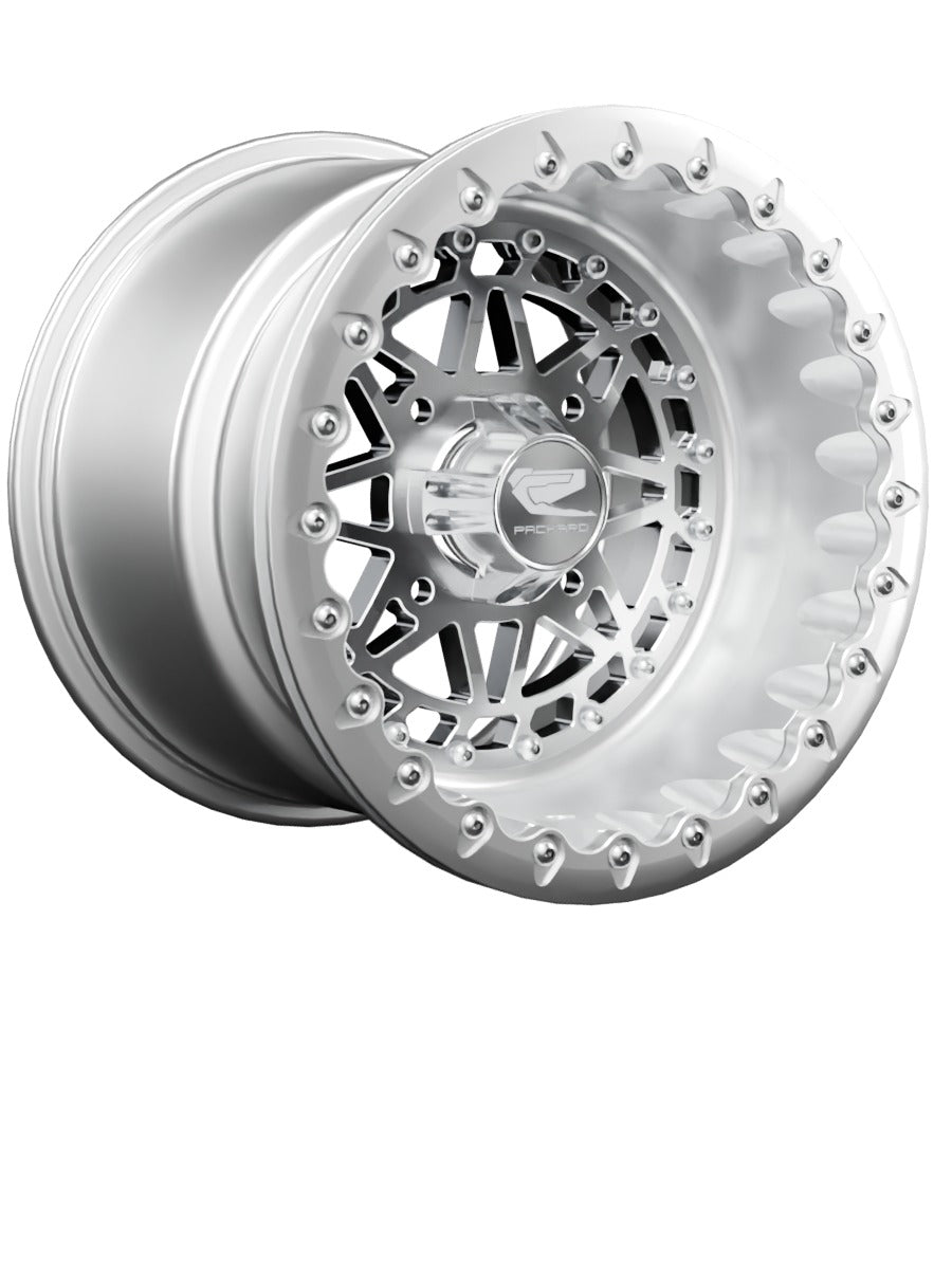 Apollo - FF Forged Polished Beadlock - Silver - 15x11 | 4x136 / Polished V.1 / Spinner cap