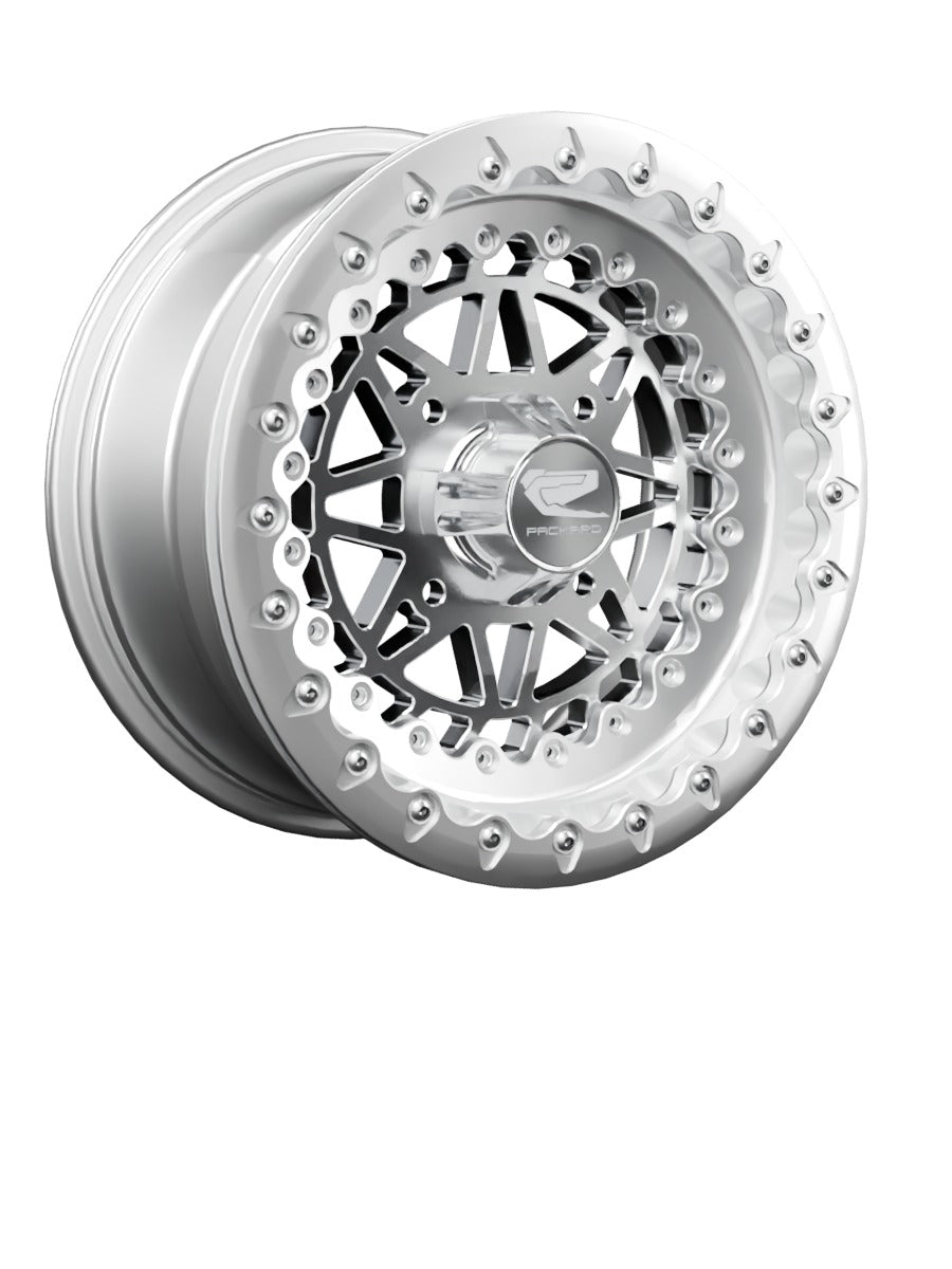 Apollo - FF Forged Polished Beadlock - Silver - 15x7 | 4x136 / Polished V.1 / Spinner cap