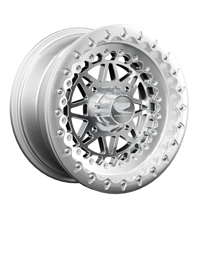 Apollo - FF Forged Polished Beadlock - Silver - 15x7 | 4x136 / Polished V.1 / Spinner cap