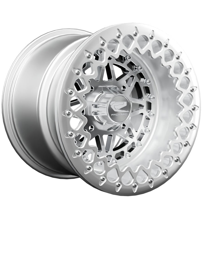 Apollo - FF Forged Polished Beadlock - Silver - 15x11 | 4x136 / Polished V.2 / Spinner cap