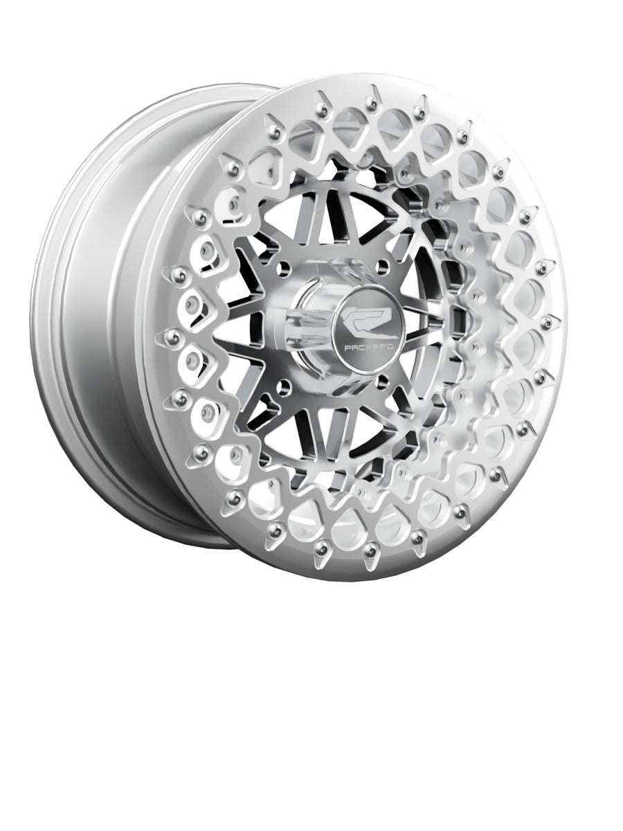 Apollo - FF Forged Polished Beadlock - Silver - 15x7 | 4x136 / Polished V.2 / Spinner cap