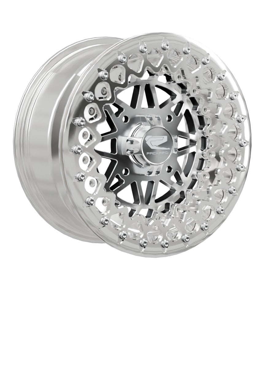 Apollo - FF Forged Polished Beadlock - Silver - 15x7 | 4x136 / Polished V.2