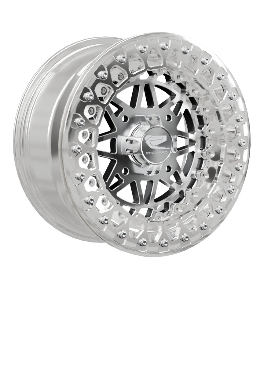 Apollo - FF Forged Polished Beadlock - Silver - 15x7 | 4x136 / Polished V.3
