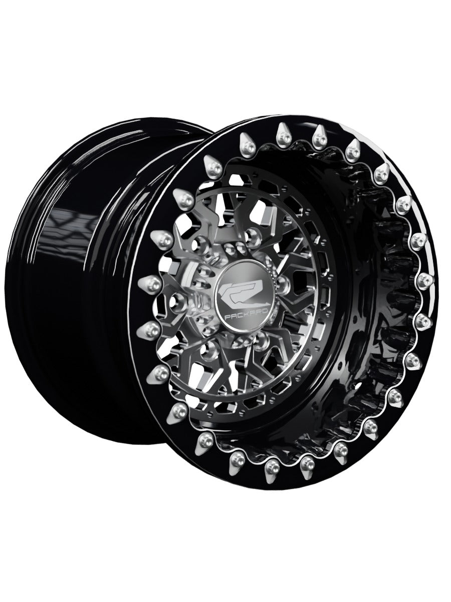 Apollo - FF Forged Beadlock - Silver Maverick R 6x139.7 - 15x11 | 6X139.7 / Contrast Machined V.1