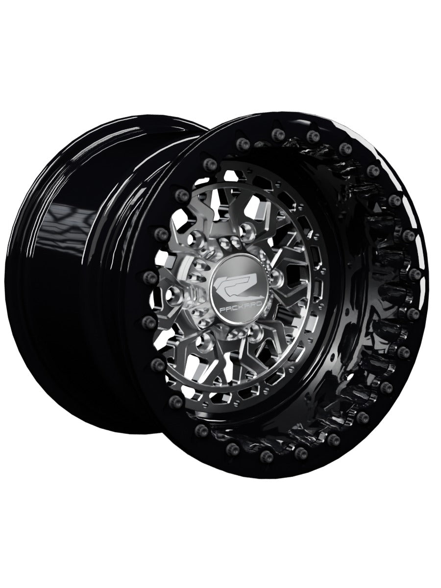 Apollo - FF Forged Beadlock - Silver Maverick R 6x139.7 - 15x11 | 6X139.7 / Gloss Black V.1