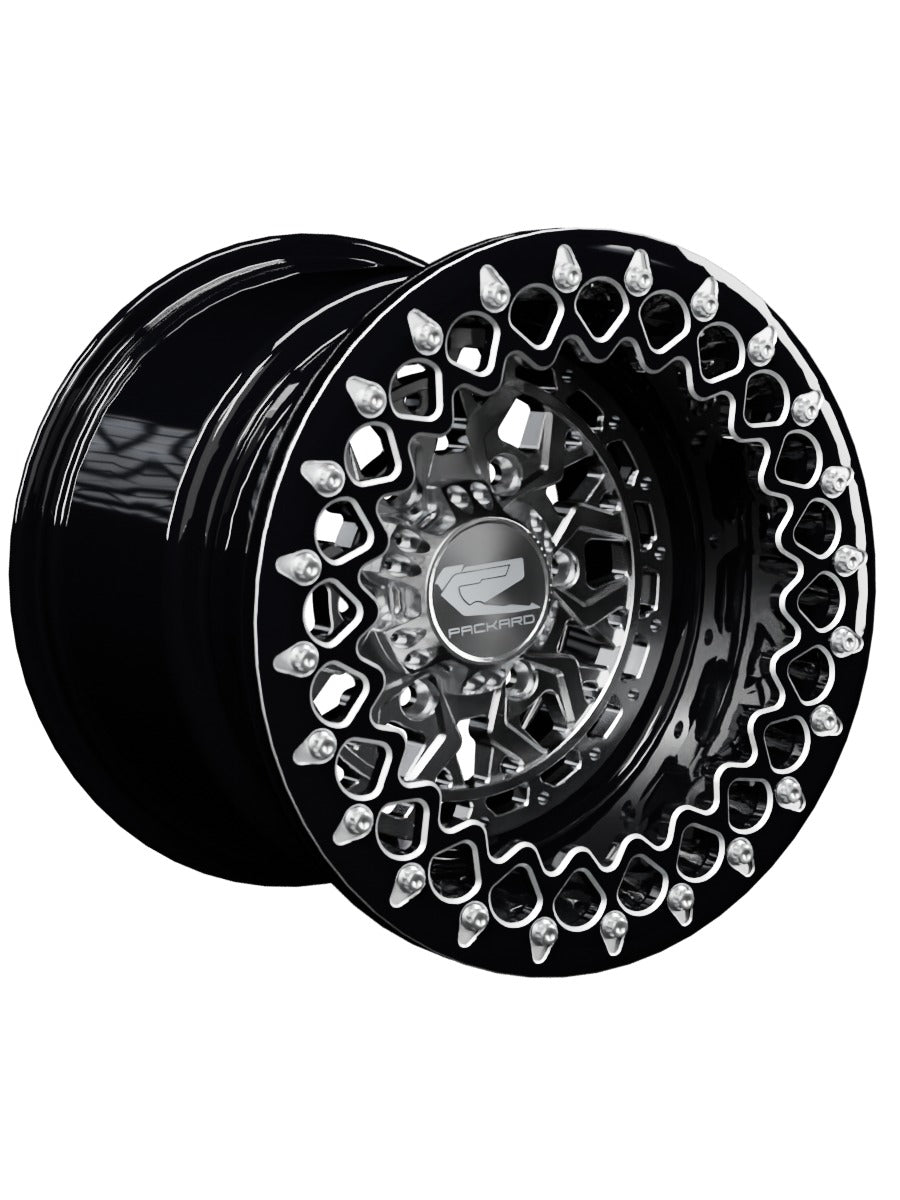 Apollo - FF Forged Beadlock - Silver Maverick R 6x139.7 - 15x11 | 6X139.7 / Contrast Machined V.2