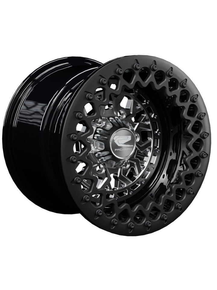 Apollo - FF Forged Beadlock - Silver Maverick R 6x139.7 - 15x11 | 6X139.7 / Satin Black V.2 / Spinner cap