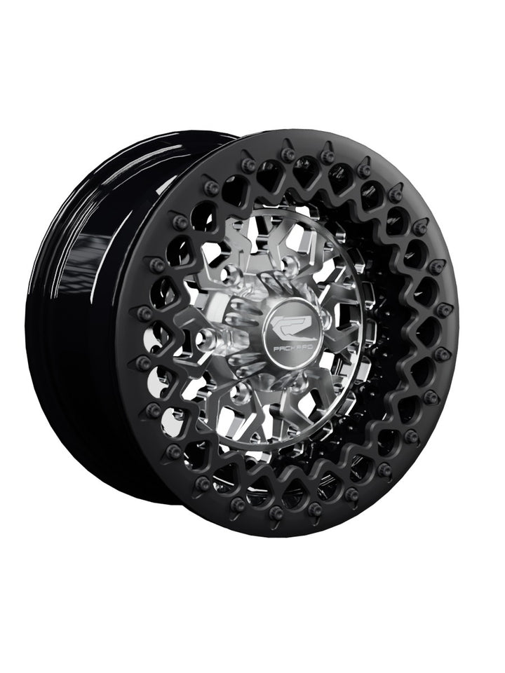 Apollo - FF Forged Beadlock - Silver Maverick R 6x139.7 - 15x7 | 6X139.7 / Satin Black V.2 / Spinner cap