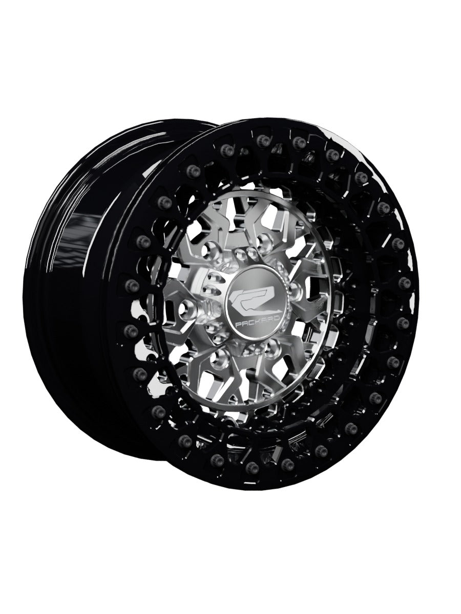 Apollo - FF Forged Beadlock - Silver Maverick R 6x139.7 - 15x7 | 6X139.7 / Gloss Black V.3