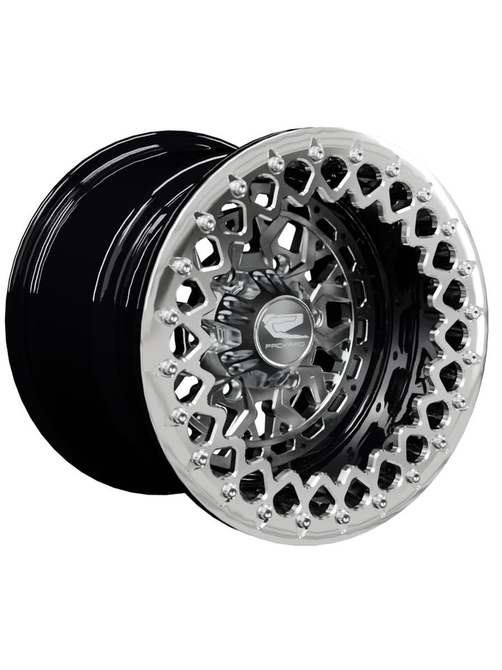Apollo - FF Forged Beadlock - Silver Maverick R 6x139.7 - 15x11 | 6X139.7 / Polished V.2 / Spinner cap