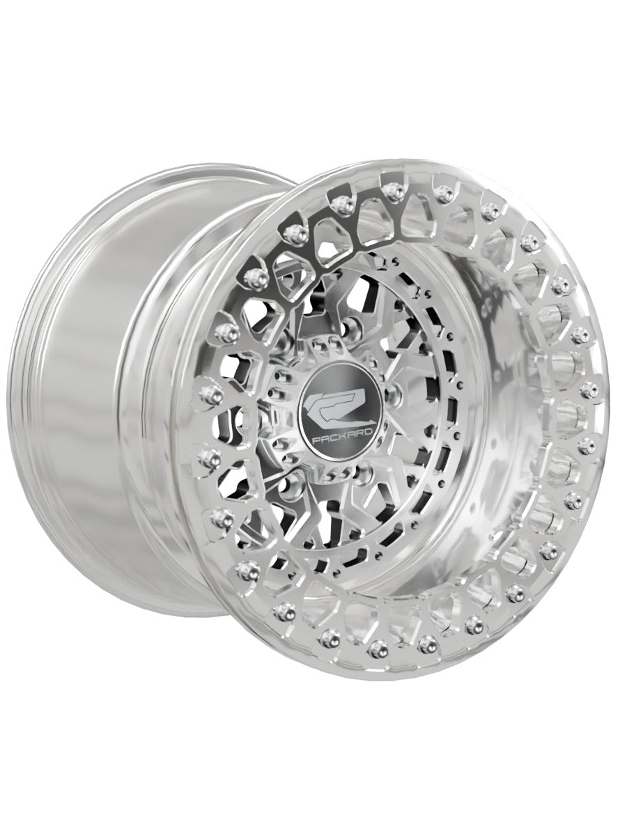 Apollo - FF Forged Polished Beadlock - Silver Maverick R 6x139.7 - 15x11 | 6X139.7 / Polished V.2 / No